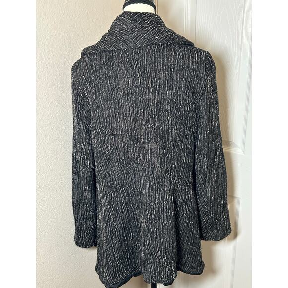 Lafayette 184 New York Wool Linen Blend Marbled Blazer Jacket Size 14 - Picture 2 of 8